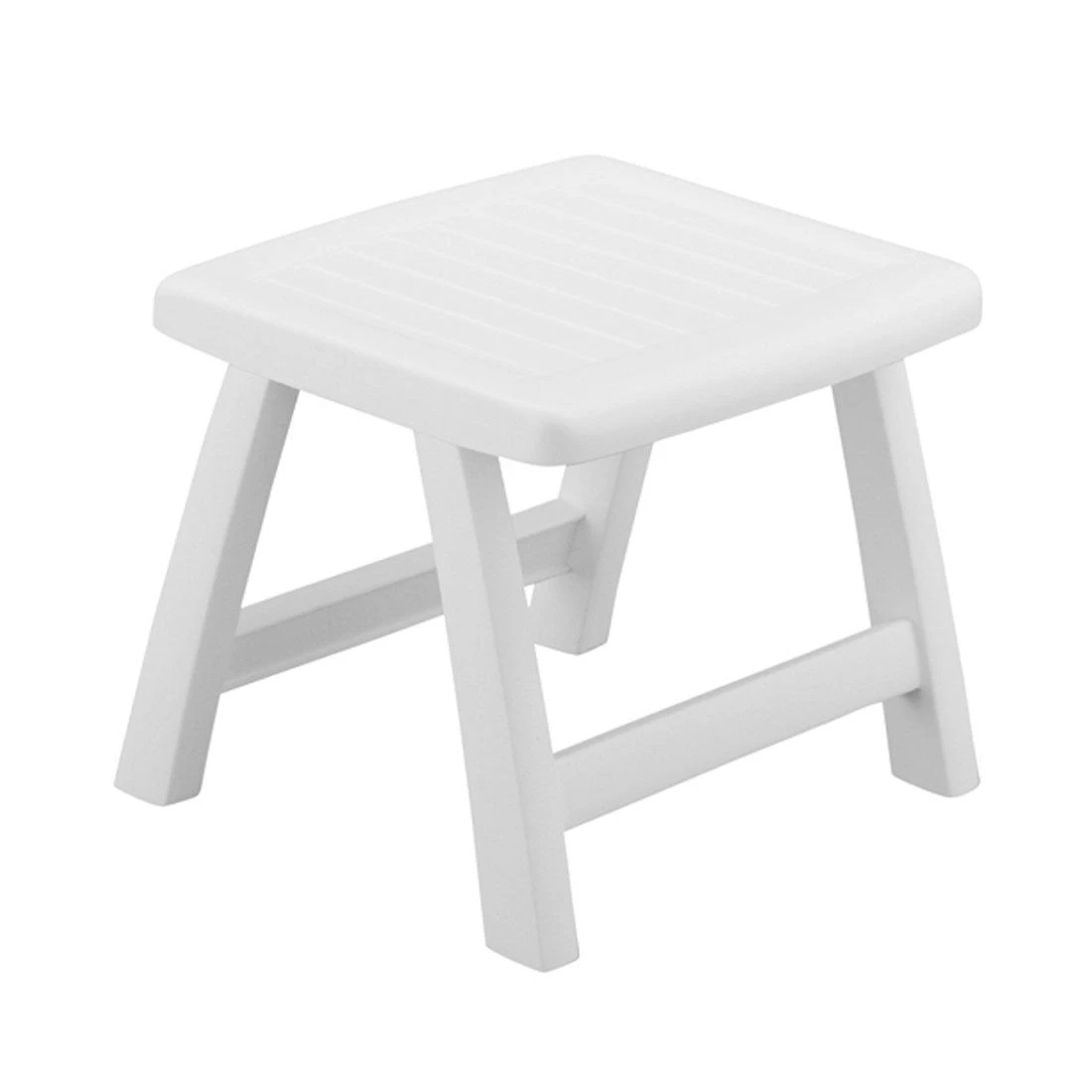 Kettler Roma Hocker Kunststoff Weiß 3 Kettler Roma Hocker Kunststoff Weiß