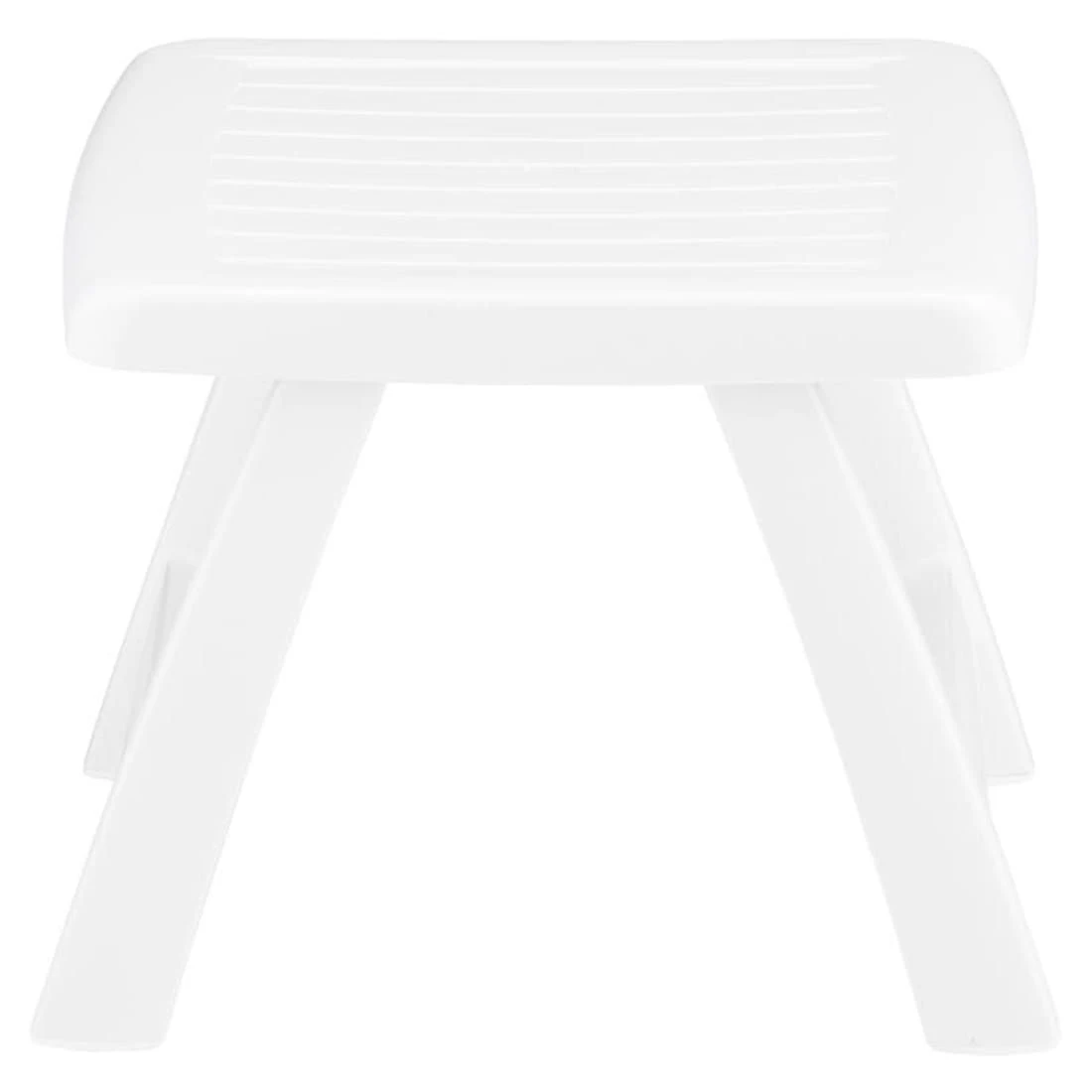 Kettler Roma Hocker Kunststoff Weiß 4 Kettler Roma Hocker Kunststoff Weiß – Bild 2