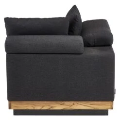 Kettler Royal Platform Eck-/Endmodul Aluminium/Teak/Sunbrella Anthrazit/Sooty -Garten Leben kettler royal platform eckmodul aluminium teak sunbrella 1438242 3