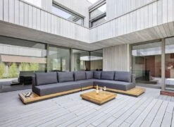 Kettler Royal Platform Mittelmodul Aluminium/Teak/Sunbrella Anthrazit/Sooty -Garten Leben kettler royal platform mittelmodul aluminium teak sunbrella 1438231 7