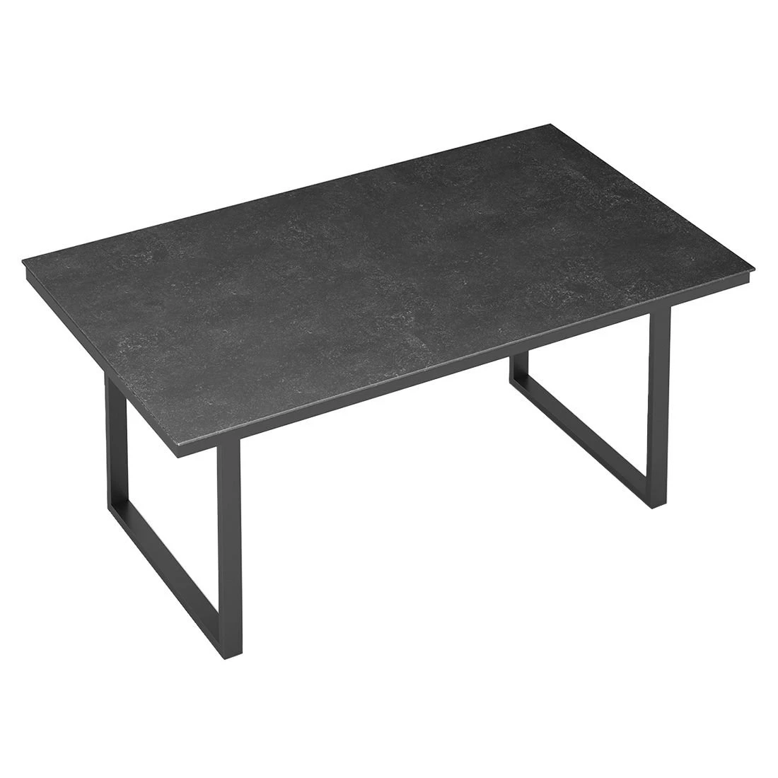 Kettler Skate Gartentisch 160x95cm Aluminium/Keramik-Glas Anthrazit/Fossil Natur 4 Kettler Skate Gartentisch 160x95cm Aluminium/Keramik-Glas Anthrazit/Fossil Natur – Bild 2