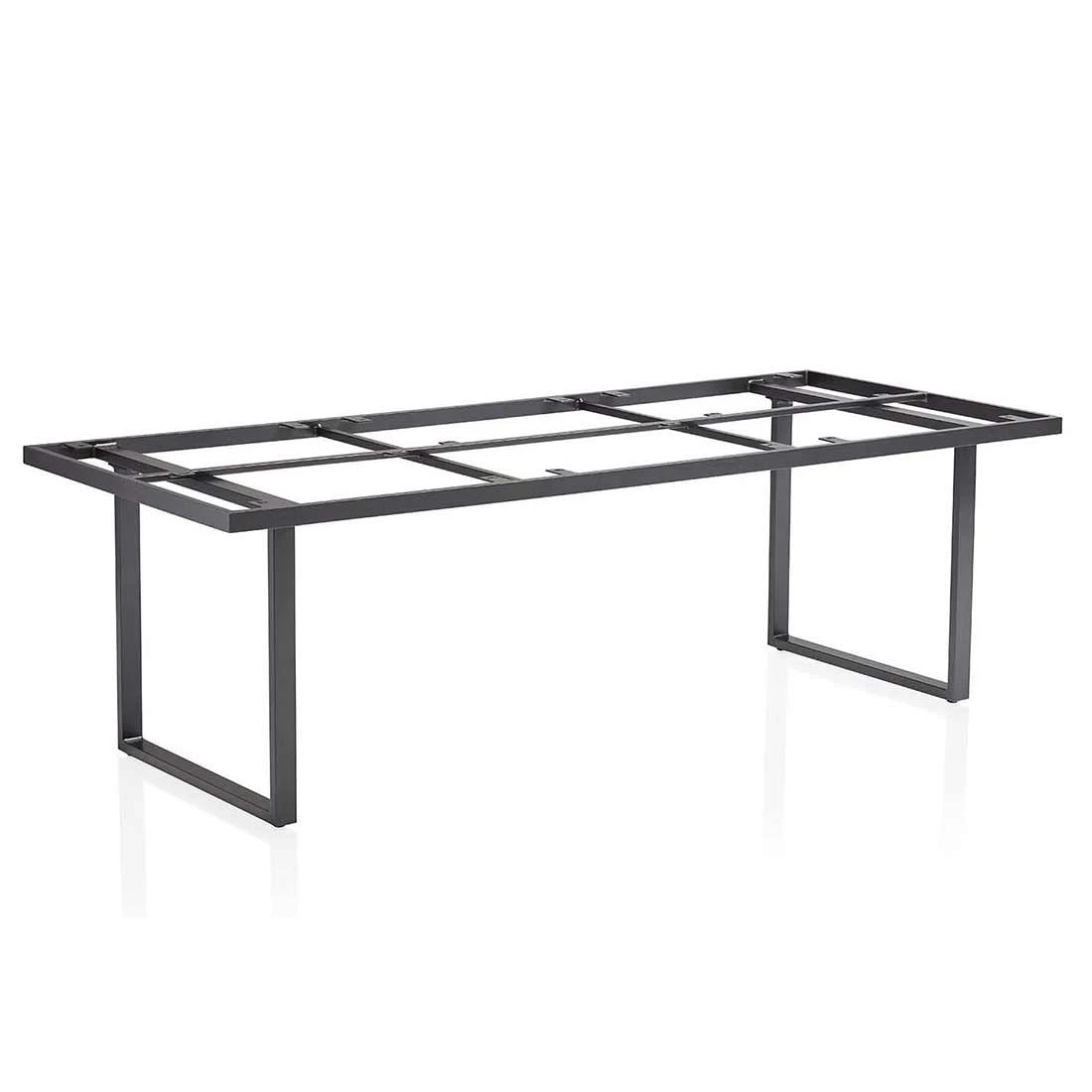 Kettler Skate Gartentisch-Gestell 220x95cm Aluminium Anthrazit 3 Kettler Skate Gartentisch-Gestell 220x95cm Aluminium Anthrazit
