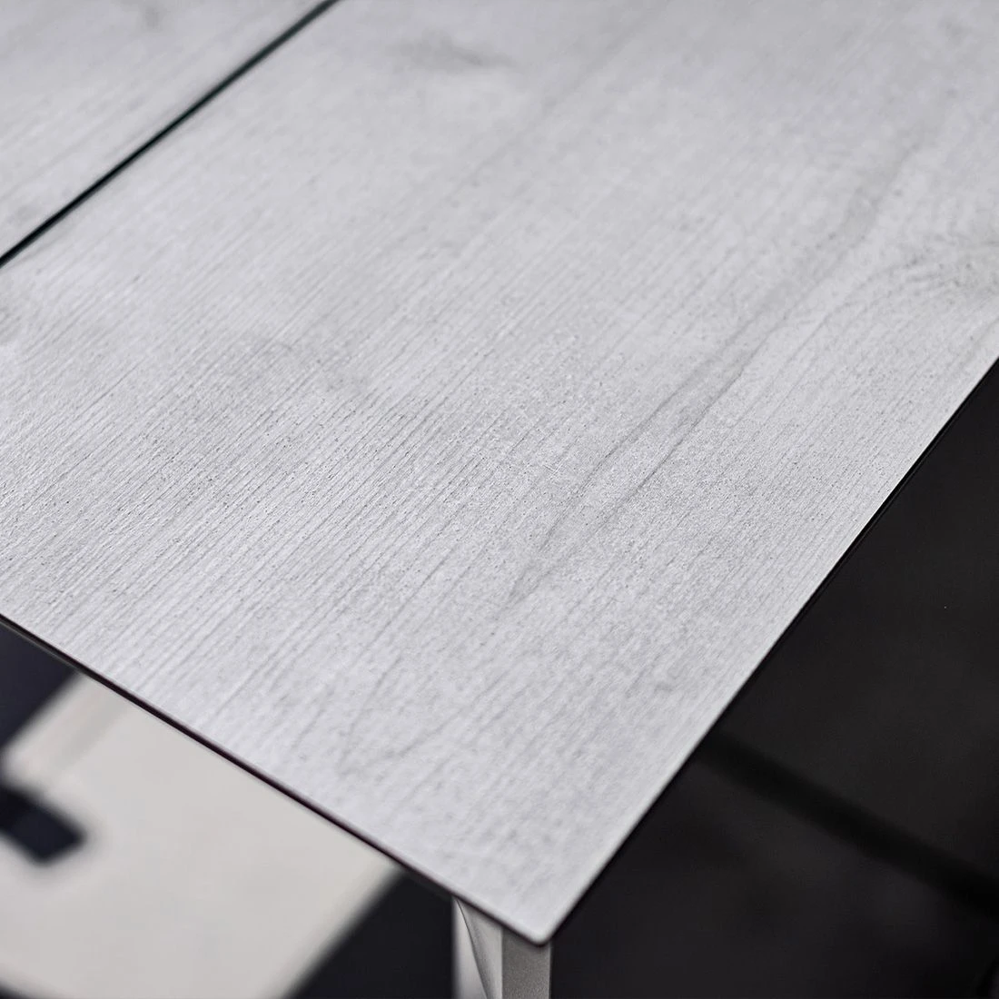 Kettler Gartentisch-Platte 160x95 Cm HPL Grau Mit Fräsung 4 Kettler Gartentisch-Platte 160x95 Cm HPL Grau Mit Fräsung – Bild 2