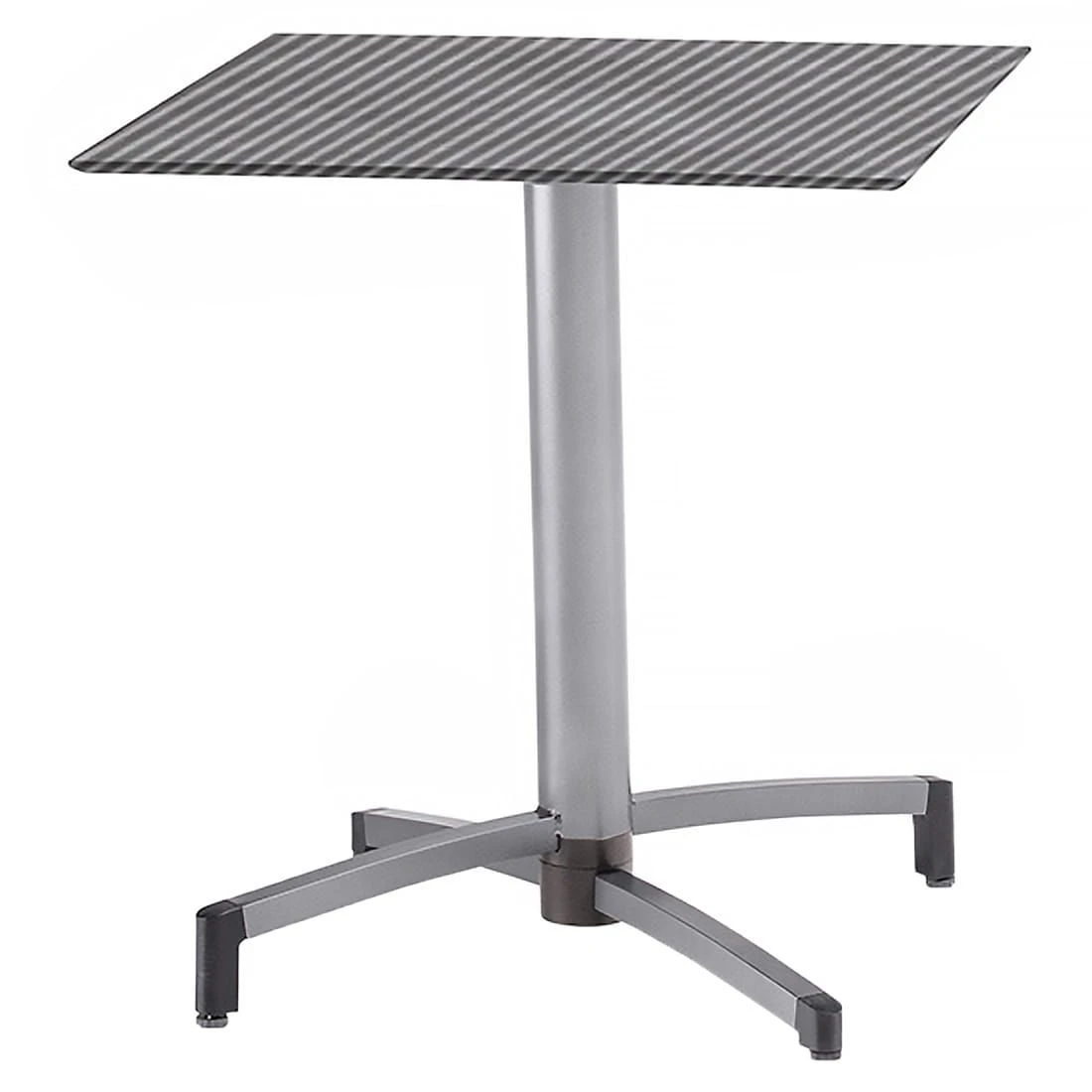 Kettler Tube Gartentisch-Gestell 80x80cm Aluminium Silber 3 Kettler Tube Gartentisch-Gestell 80x80cm Aluminium Silber