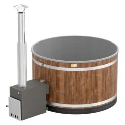 KIRAMI Original Breezy M Badefass-Set Hot Tub Ø170cm Dark Walnut/Light Grey 17 KIRAMI Original Breezy M Badefass-Set Hot Tub Ø170cm Dark Walnut/Light Grey -Garten Leben kirami original breezy m badefass set durchm170cm 1383121 1