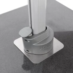 Knirps Ampelschirm Premium 275x275cm Weiß 18 Knirps Ampelschirm Premium 275x275cm Weiß -Garten Leben knirps pendelschirm 275x275cm axial schwenkbar weiss 1190632 6