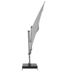 Knirps Pendelschirm 320x320cm Axial Schwenkbar Hellgrau -Garten Leben knirps pendelschirm 320x320cm axial schwenkbar dp13 hellgrau 1190071 3