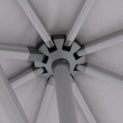 Knirps Pendelschirm 320x320cm Axial Schwenkbar Hellgrau -Garten Leben knirps pendelschirm 320x320cm axial schwenkbar dp13 hellgrau 1190071 5