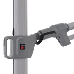 Knirps Pendelschirm Premium Ø340cm Rund Weiß -Garten Leben knirps pendelschirm o340cm axial schwenkbar weiss 1190621 10