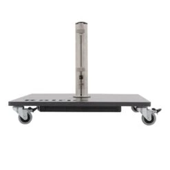 Knirps Schirmständer Stahlplatte 50kg Mit Rollen Anthrazit -Garten Leben knirps schirmstander stahlplatte 50kg 50x50 mit rollen anthrazit 1194658 5