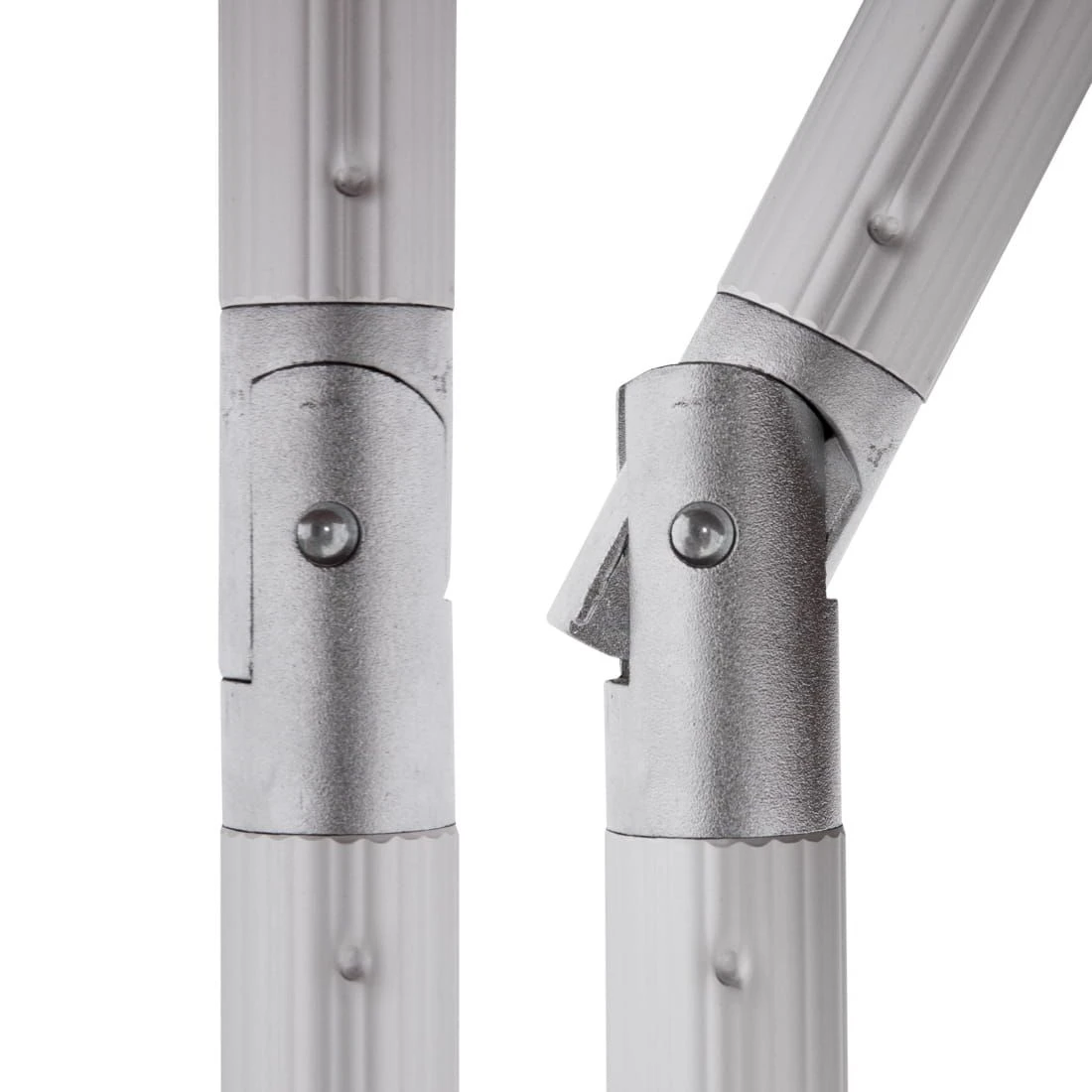 Knirps Silver Mittelstockschirm 230x150cm Mit Kurbel Natur 10 Knirps Silver Mittelstockschirm 230x150cm Mit Kurbel Natur – Bild 8