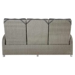 LC Garden Bilbao Gartensofa Geflecht Inkl. Kissen Grau 12 LC Garden Bilbao Gartensofa Geflecht Inkl. Kissen Grau -Garten Leben l c wholesaler bilbao 3 sitzersofa alu geflecht inkl kissen stone grey 1093249 4