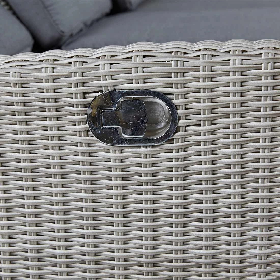 LC Garden Bilbao Gartensofa Geflecht Inkl. Kissen Grau 9 LC Garden Bilbao Gartensofa Geflecht Inkl. Kissen Grau – Bild 7