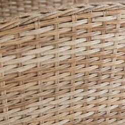 LC Garden Monaco Dininglounge 4-teilig Geflecht Inklusive Tisch Natur Mix/Grau -Garten Leben l c wholesaler monaco loungegruppe 4 teilig geflecht inkl tisch natur mix 1093183 4