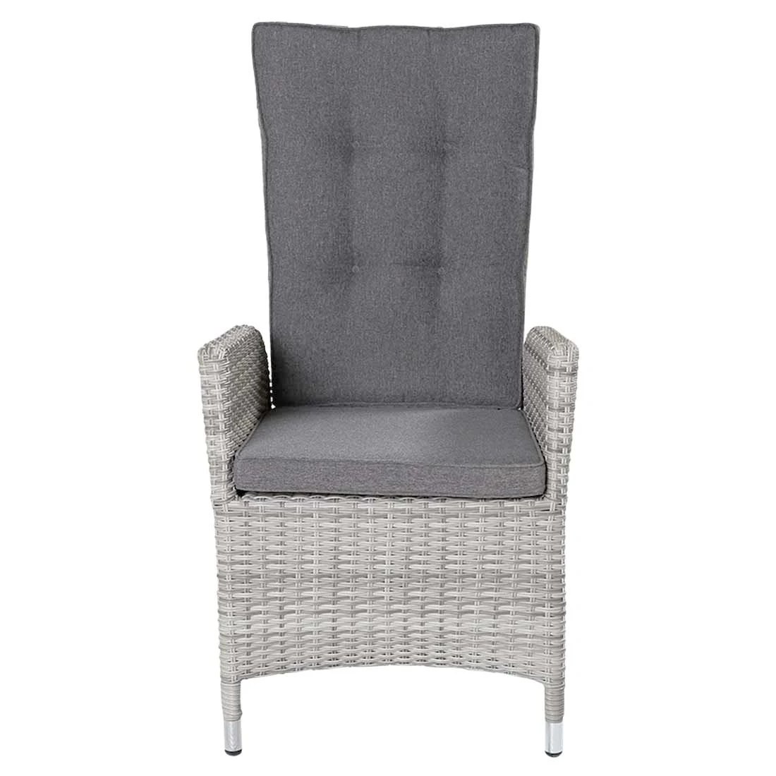 LC Garden Parma Gartensessel Geflecht/Polyester White Grey/Grey 4 LC Garden Parma Gartensessel Geflecht/Polyester White Grey/Grey – Bild 2