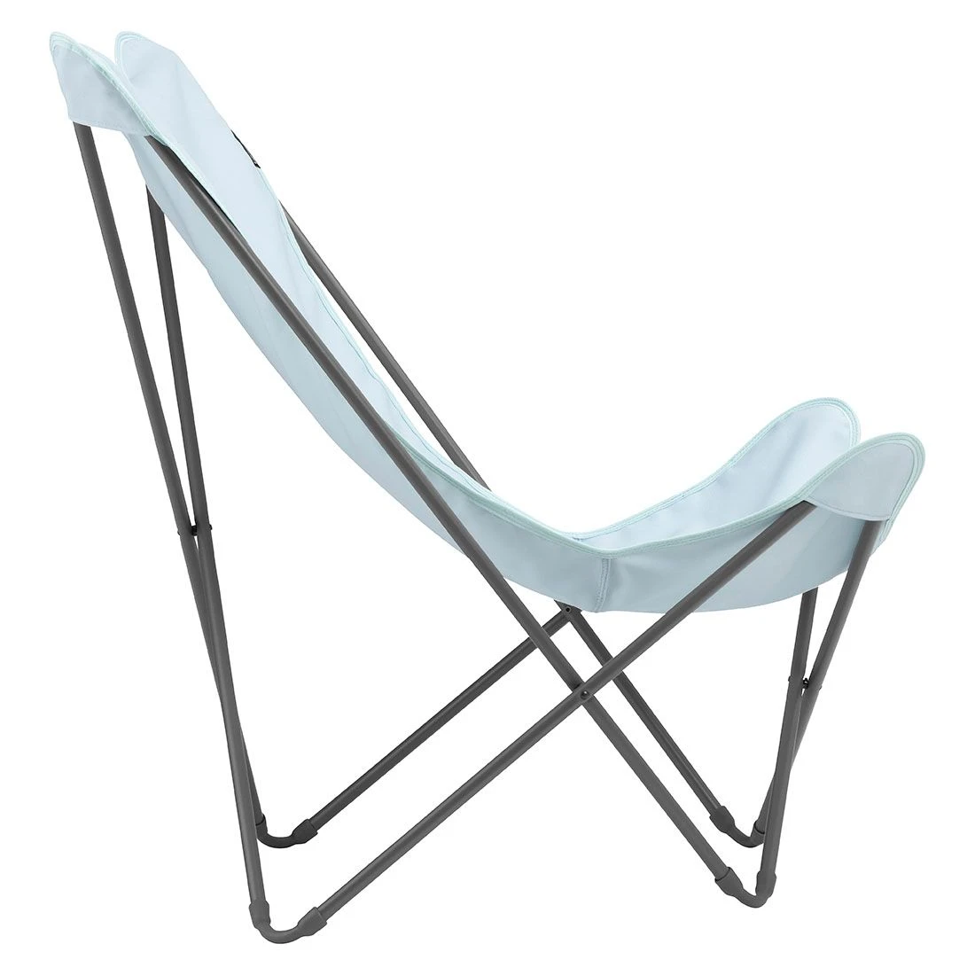 Lafuma Pop Up XL Gartenstuhl Stahl/Airlon Titane/Azur 5 Lafuma Pop Up XL Gartenstuhl Stahl/Airlon Titane/Azur – Bild 3