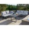 LC Garden Bondino Dininglounge Aluminium/Polyester Anthrazit/Grau 1 LC Garden Bondino Dininglounge Aluminium/Polyester Anthrazit/Grau -Garten Leben lc garden bondino dininglounge aluminium polyester 1486070 1