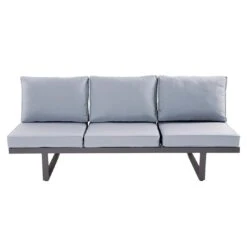 LC Garden Bondino Dininglounge Aluminium/Polyester Anthrazit/Grau -Garten Leben lc garden bondino dininglounge aluminium polyester 1486070 2