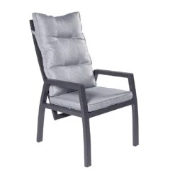 LC Garden Bondino II Gartensessel Aluminium/Polyester Anthrazit/Grau