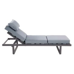 LC Garden Bondino Gartensofa Aluminium/Polyester Anthrazit/Grau -Garten Leben lc garden bondino multifunktionssofa 200cm aluminium anthrazit 1195483 6