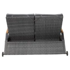 LC Garden Keramo Doppelliege Inkl. Kissen Geflecht/Polyester Naturgrau 10 LC Garden Keramo Doppelliege Inkl. Kissen Geflecht/Polyester Naturgrau -Garten Leben lc garden keramo daybed inkl kissen aluminium geflecht teak 1345622 4