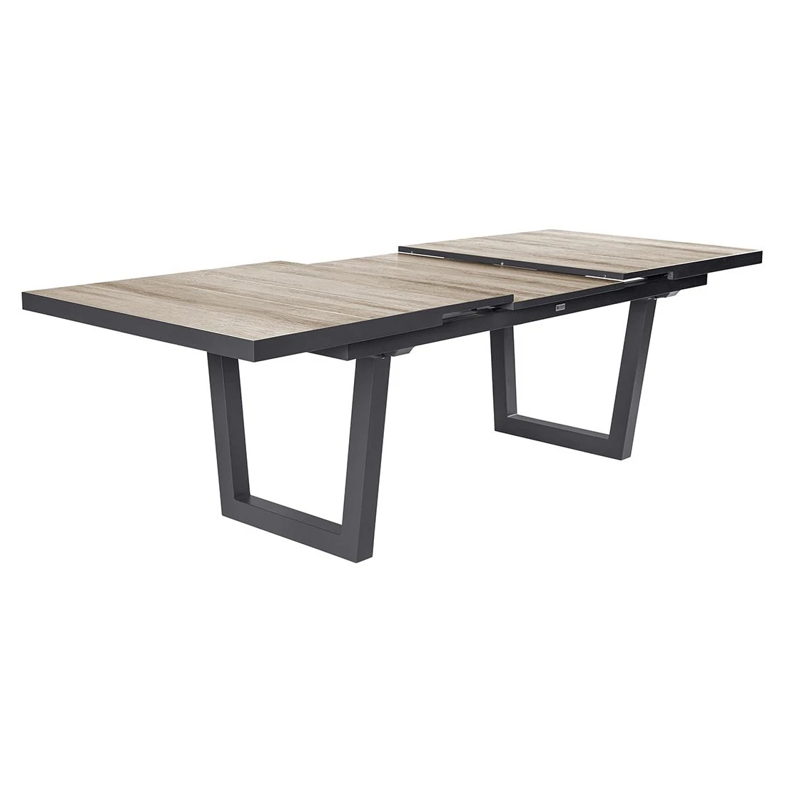 LC Garden Keramo Gartenmöbel-Set 7-tlg. Tisch 200/260x100cm Grau Mix/Anthrazit 7 LC Garden Keramo Gartenmöbel-Set 7-tlg. Tisch 200/260x100cm Grau Mix/Anthrazit – Bild 5