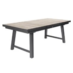 LC Garden Keramo Gartenmöbel-Set 8-tlg. Tisch 200/260x100cm Grau Mix/Anthrazit -Garten Leben lc garden keramo gartenmoebel set 8 tlg tisch 200 260x100cm 1485938 4