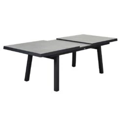 LC Garden Sondrino Ausziehtisch 200/260x100 Cm Aluminium/Keramik Schwarz Matt/Beton 10 LC Garden Sondrino Ausziehtisch 200/260x100 Cm Aluminium/Keramik Schwarz Matt/Beton -Garten Leben lc garden sondrino ausziehtisch 200 260x100 cm aluminium keramik 1433479 4