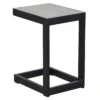 LC Garden Sondrino Beistelltisch 32x40cm Aluminium/Keramik Schwarz Matt/Beton -Garten Leben lc garden sondrino beistelltisch 32x40cm aluminium keramik 1433523 1