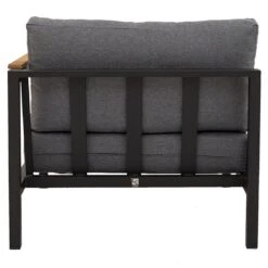 LC Garden Sondrino Eck-/Endmodul Aluminium/Polyester Anthrazit/Off-White-Schwarz -Garten Leben lc garden sondrino endmodul links 90x90 cm alu polyester 1434469 4