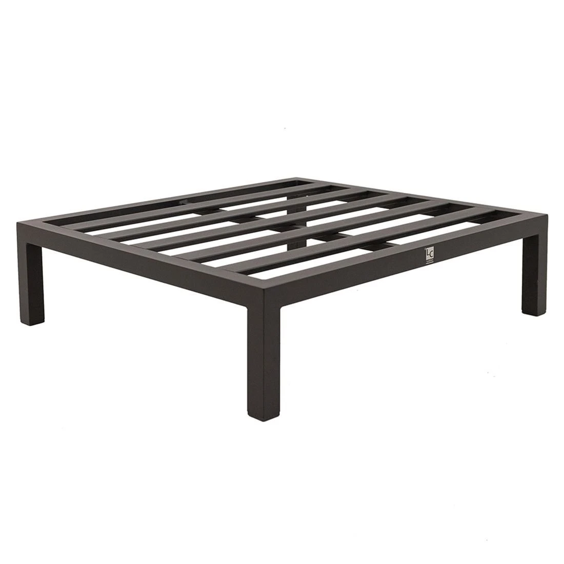 LC Garden Sondrino Gartenhocker Aluminium/Polyester Anthrazit/Grau 5 LC Garden Sondrino Gartenhocker Aluminium/Polyester Anthrazit/Grau – Bild 3