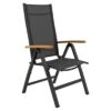 LC Garden Unicamo Klappsessel Aluminium/Textilene Anthrazit/Natur 1 LC Garden Unicamo Klappsessel Aluminium/Textilene Anthrazit/Natur -Garten Leben lc garden unicamo klappstuhl aluminium textilene teak 1433292 1