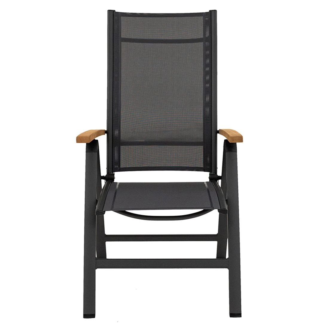 LC Garden Unicamo Klappsessel Aluminium/Textilene Anthrazit/Natur 4 LC Garden Unicamo Klappsessel Aluminium/Textilene Anthrazit/Natur – Bild 2