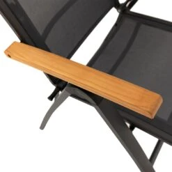 LC Garden Unicamo Klappsessel Aluminium/Textilene Anthrazit/Natur 15 LC Garden Unicamo Klappsessel Aluminium/Textilene Anthrazit/Natur -Garten Leben lc garden unicamo klappstuhl aluminium textilene teak 1433292 7