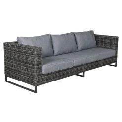 LC Garden Vivera Gartensofa Aluminium/Geflecht Anthrazit/Omega-Anthrazit 7 LC Garden Vivera Gartensofa Aluminium/Geflecht Anthrazit/Omega-Anthrazit -Garten Leben lc garden vivera 3 sitzersofa 250x87x73cm aluminium geflecht 1432500 2