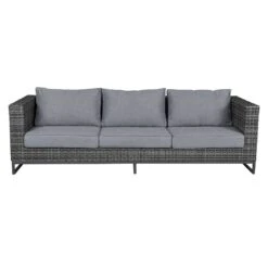 LC Garden Vivera Gartensofa Aluminium/Geflecht Anthrazit/Omega-Anthrazit 8 LC Garden Vivera Gartensofa Aluminium/Geflecht Anthrazit/Omega-Anthrazit -Garten Leben lc garden vivera 3 sitzersofa 250x87x73cm aluminium geflecht 1432500 3