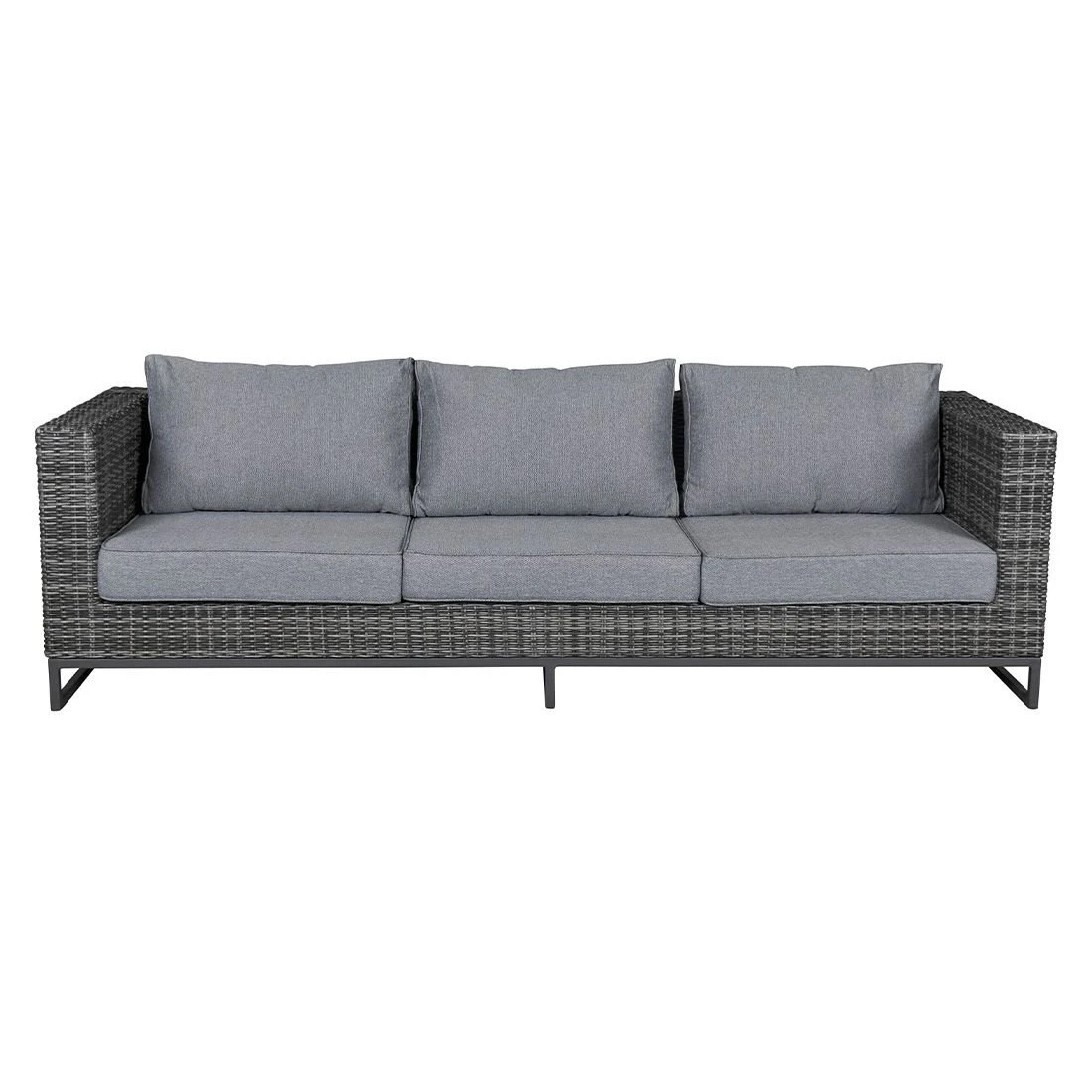 LC Garden Vivera Gartensofa Aluminium/Geflecht Anthrazit/Omega-Anthrazit 5 LC Garden Vivera Gartensofa Aluminium/Geflecht Anthrazit/Omega-Anthrazit – Bild 3