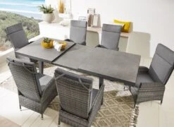 LC Garden Vivera Diningsessel Aluminium/Geflecht Anthrazit/Omega-Anthrazit -Garten Leben lc garden vivera diningsessel aluminium geflecht 1432368 3