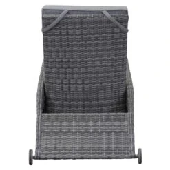 LC Garden Vivera Gartenliege Aluminium/Geflecht Anthrazit/Omega-Anthrazit -Garten Leben lc garden vivera gartenliege aluminium geflecht 1432401 5