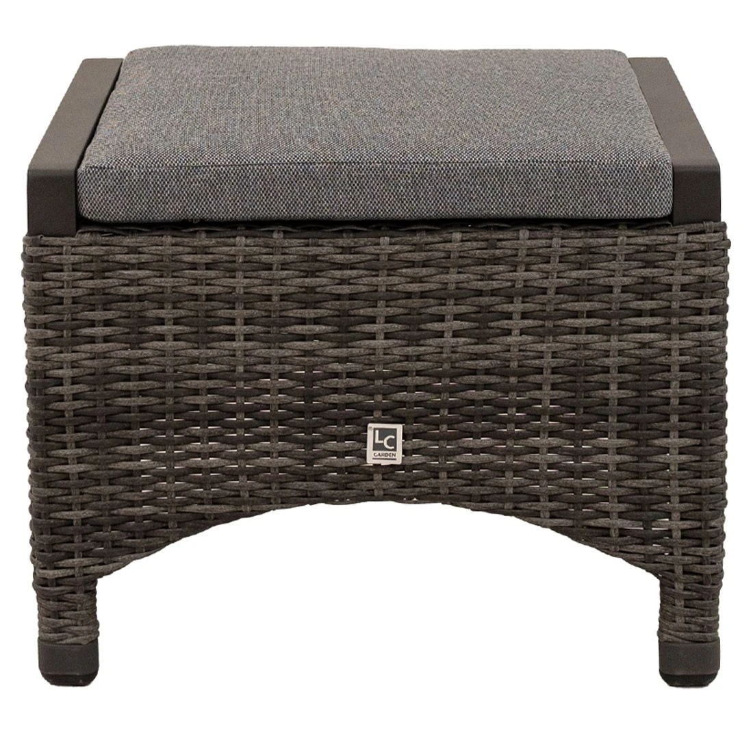 LC Garden Vivera Gartenhocker Aluminium/Geflecht Anthrazit/Omega-Anthrazit 4 LC Garden Vivera Gartenhocker Aluminium/Geflecht Anthrazit/Omega-Anthrazit – Bild 2