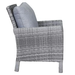 LC Garden Vivera Loungesessel Aluminium/Geflecht Grau/Omega-Anthrazit -Garten Leben lc garden vivera loungesessel aluminium geflecht 1432445 3