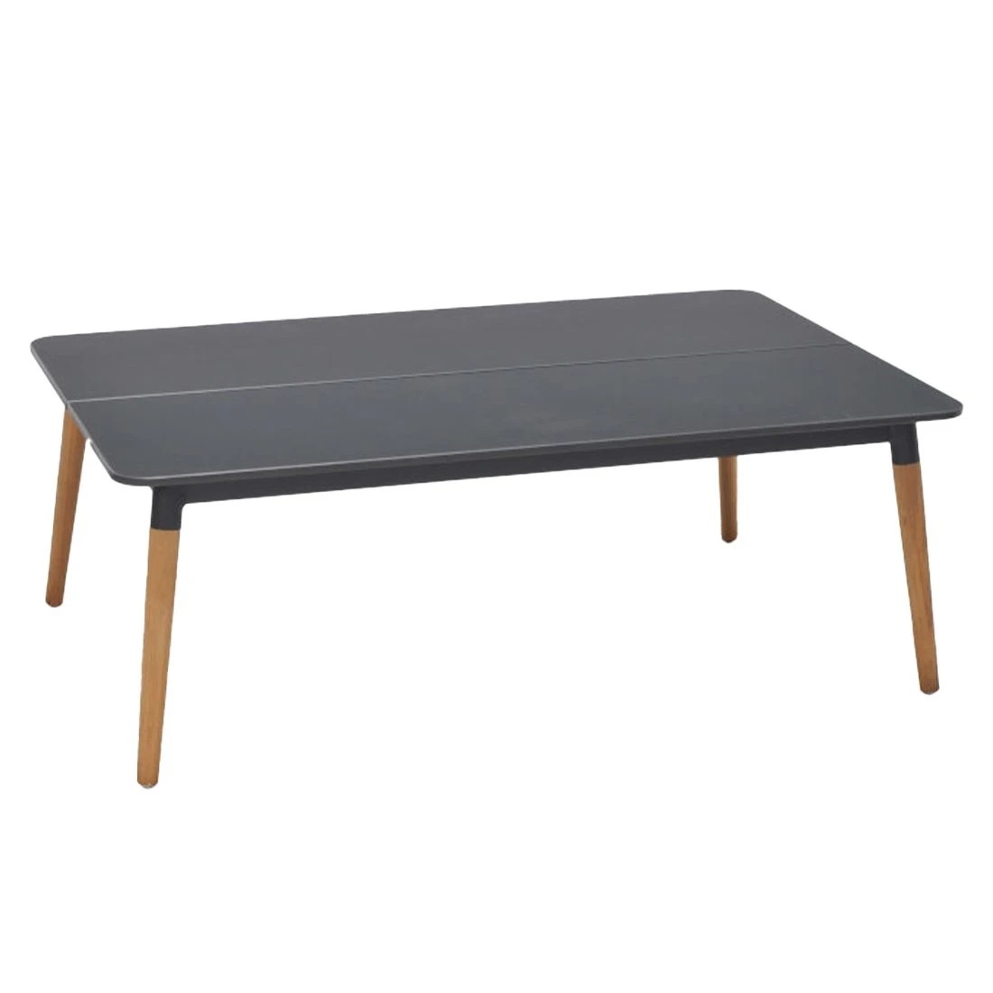 LifestyleGarden Ipanema Loungetisch 110x70cm Teak/Wide-Duraboard Teak/Dunkelgrau 4 LifestyleGarden Ipanema Loungetisch 110x70cm Teak/Wide-Duraboard Teak/Dunkelgrau – Bild 2