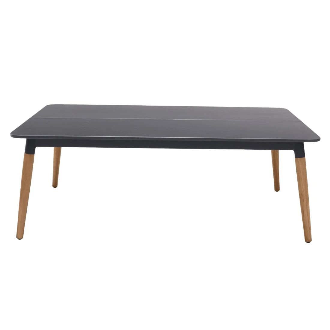 LifestyleGarden Ipanema Loungetisch 110x70cm Teak/Wide-Duraboard Teak/Dunkelgrau 5 LifestyleGarden Ipanema Loungetisch 110x70cm Teak/Wide-Duraboard Teak/Dunkelgrau – Bild 3