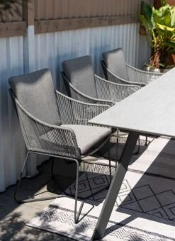 LifestyleGarden Opal Gartensessel Stahl/Rope Graphit/Roasted Sesame -Garten Leben lifestylegarden opal gartensessel stahl rope 1440827 3