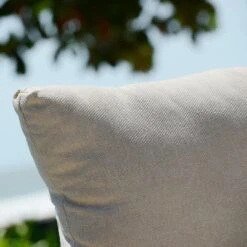 LifestyleGarden Portals Gartensofa Aluminium/Teak/Olefin Korallensand-Matt/Teak -Garten Leben lifestylegarden portals 2 sitzersofa aluminium teak olefin korallensand matt teak 1282966 9