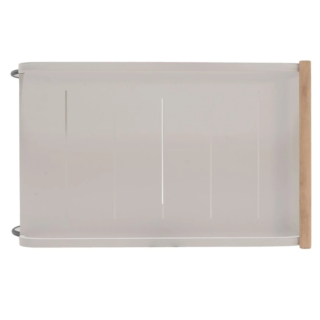 LifestyleGarden Portals Servierwagen Aluminium Korallensand-Matt 5 LifestyleGarden Portals Servierwagen Aluminium Korallensand-Matt – Bild 3