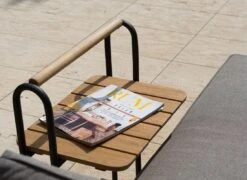 LifestyleGarden Topaz Beistelltisch 52x37,5cm Aluminium/Teakholz Magnesium Grau/Teak 11 LifestyleGarden Topaz Beistelltisch 52x37,5cm Aluminium/Teakholz Magnesium Grau/Teak -Garten Leben lifestylegarden topaz beistelltisch 52x37 5cm aluminium teakholz 1440640 4