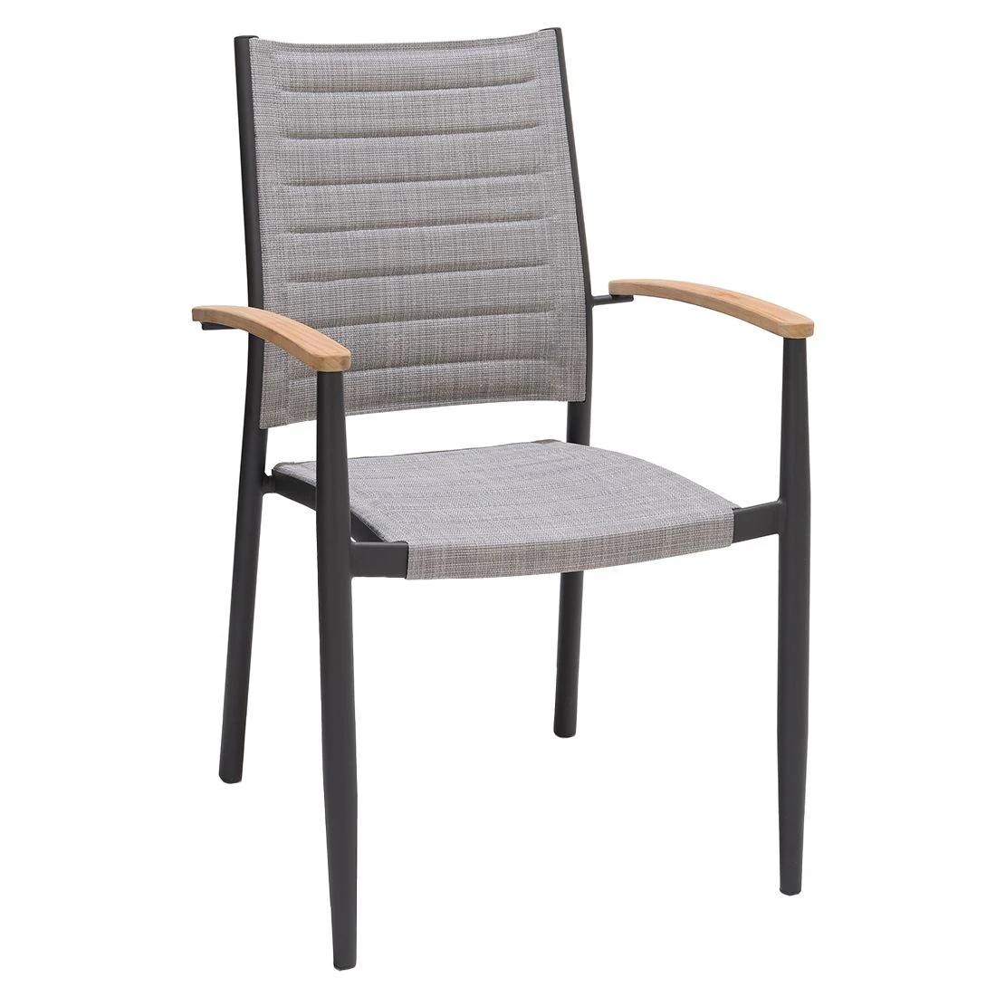 LifestyleGarden Topaz Gartenmöbel-Set 5-tlg. Tisch 144x90cm Grau 5 LifestyleGarden Topaz Gartenmöbel-Set 5-tlg. Tisch 144x90cm Grau – Bild 3