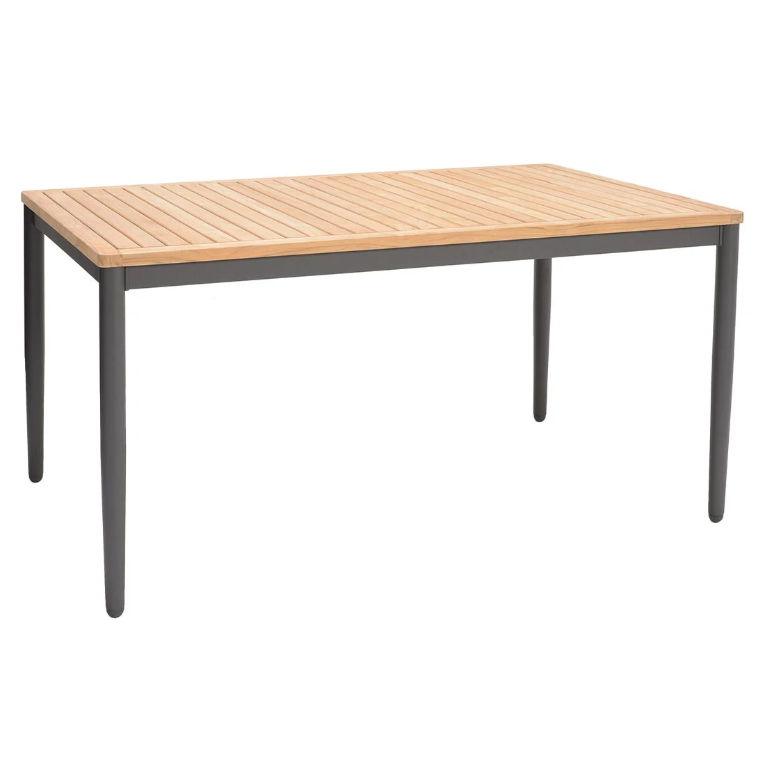 LifestyleGarden Topaz Gartenmöbel-Set 5-tlg. Tisch 144x90cm Grau 6 LifestyleGarden Topaz Gartenmöbel-Set 5-tlg. Tisch 144x90cm Grau – Bild 4