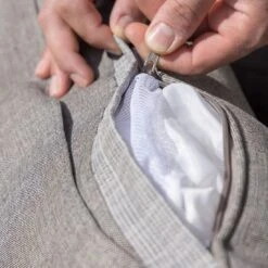 LifestyleGarden Topaz Loungeset Aluminium/Teakholz Magnesium Grau/Teak -Garten Leben lifestylegarden topaz loungeset aluminium teakholz 1487005 11